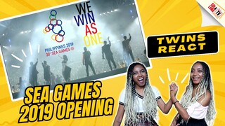 TWINS REACT - We Win As One (SEA Games) Filipino Artists Reaction