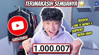 DETIK DETIK 1 JUTA SUBSRIBER‼️ TERIMA KASIH UNTUK SUPPORTNYA GUYS 🥹