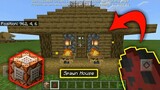 How to Spawn House using Spawn Egg in Minecraft Tutorial