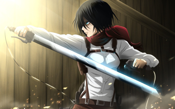 "This girl used to want to protect Ellen" [Mikasa 0.0001 seconds A burst without heart challenge]