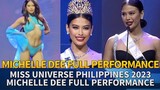 Michelle Dee | FULL PERFORMANCE | Miss Universe Philippines 2023 Coronation Night