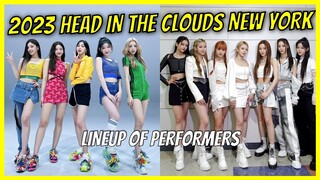 2023 Head In The Clouds New York Lineup of Performers