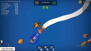 Worms Zone.io Rắn Săn Mồi #095 _ Noel tới rồi chơi rắn săn mồi thôi các bạn _ 9