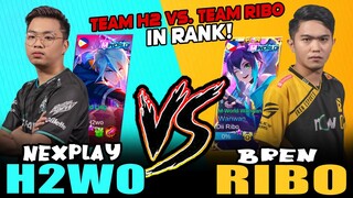 NXPE H2WO LING GAMEPLAY vs. TEAM BREN RIBO in RANK ~ MOBILE LEGENDS