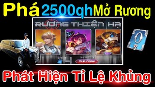 Liên Quân: Phát hiện Tỉ Lệ khi chơi Lớn Phá 2500qh Mở Rương Thiện Xạ