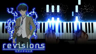 [Revisions リヴィジョンズ OP] "Wagamama de Gomakasanai de / ワガママで誤魔化さないで" - THE ORAL CIGARETTES (Piano)
