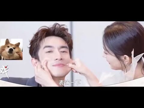 Lin Gengxin said to Zhao Liying: Is my face smooth?