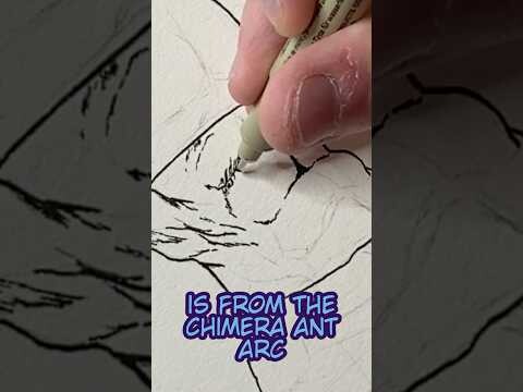 Drawing The Most Iconic Manga Moments Ever! Part 3 #shorts