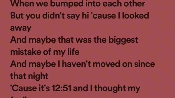 #12:51 full lyrics