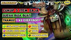 TOP GLOBAL THAMUZ || CARA MAIN THAMUZ GA MATI MATI || MLBB/MOBILE LEGENDS