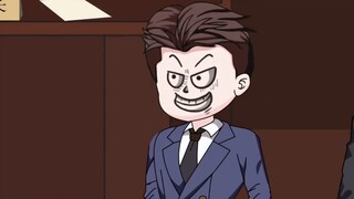 Episode ketiga animasi patung pasir "Genius Lawyer"