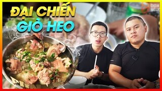 THÁCH ĐẤU ANH LỘC VÀ ANH FUNNY HÙNG ĂN HẾT 8 PHẦN BÚN GIÒ HEO SIÊU TO KHỔNG LỒ | WARZONE VLOG