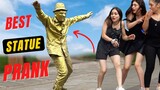Scary Human Statue  Prank Compilation| Best of Just For Laughs - AWESOME REACTIONS