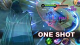 BRUTAL ONE SHOT BY THE MOST BAN HERO | MLBB | AAMON BEST BUILD