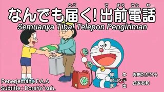 Doraemon semuanya tiba! telepon pengiriman