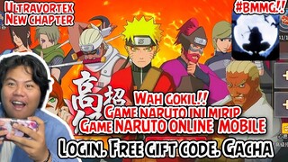 WOW😱 KEREN GAME BARU LAGI DARI NARUTO NAMANYA ULTRA VORTEX TES GACHA DAN GIFT CODE SPECIALNYA🥇