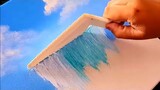 KING ART     PAINT A WATERFALL WITH A CAKE SIZE  N  171