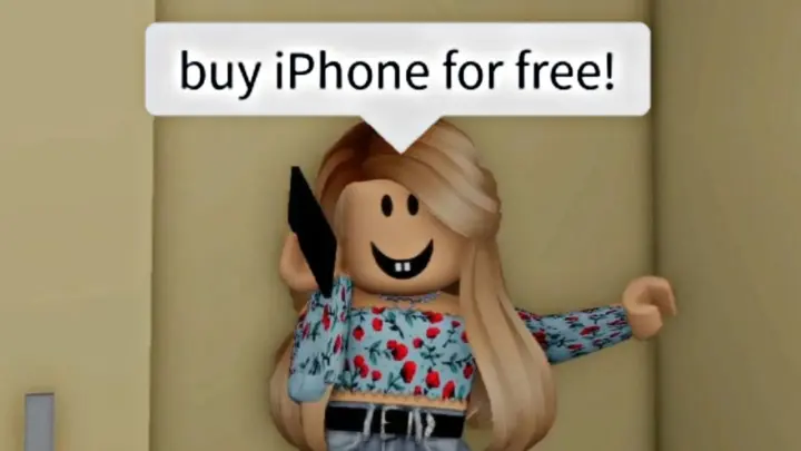 When someone tries to scam you (meme) ROBLOX