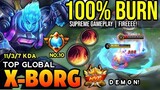 XBORG BEST BUILD 2022 | TOP GLOBAL XBORG GAMEPLAY | MOBILE LEGENDS ✓