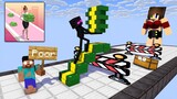 Monster School : BABY MONSTERS MONEY RUN 3D CHALLENGE 3 - Minecraft Animation
