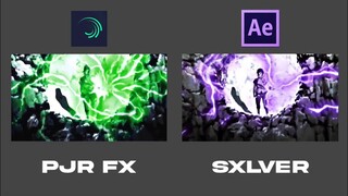 My Alight Motion VS After Effect !! Remake @sxlver.fx ( Free Presets )