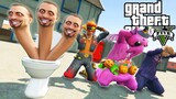 ไอหัวโถส้วม Skibidi Toilet บุกโลกฟีฟาย! |GTA V Mod