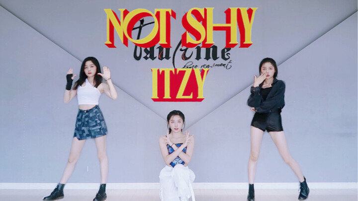 减肥必跳！ITZY回归新曲"Not Shy"全曲分身换装翻跳【少女婷】