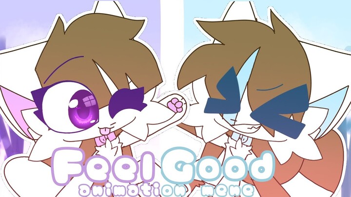 Feel Good // Animation meme [oc] {Catty and Rosie} 🤩