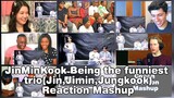 JinMinKook Being The Funniest Trio (Jin,Jimin,Jungkook) | Reaction Mashup