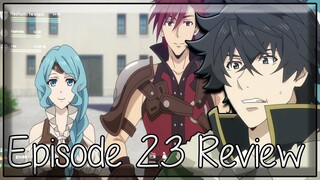 Level Grinding - The Rising of the Shield Hero Episode 23 Anime Review