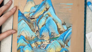 [Painting] Teaching To Draw Thousands Miles Of Mountains And Rivers