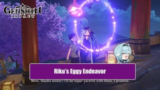 Riku’s Eggy Endeavor (Inazuma Request) | GENSHIN IMPACT