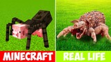 Mutant Mobs Minecraft vs Real Life