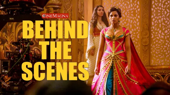 Aladdin Movie Behind The Scenes: Will Smith, Naomi Scott, Mena Massoud