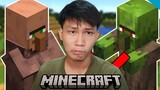 Let's Play Kanicraft - Minecraft- Ang mga villager ko naging Zombie??