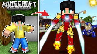 BAGONG REALISTIC IRON MAN sa UWU CITY sa Minecraft PE