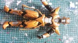It is not easy to make a video of the process of modifying the little golden man shf by yourself, pl