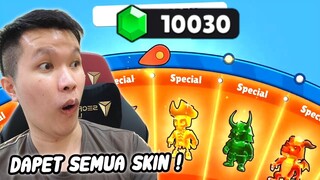 GACHA 10.000 GEMS! AKHIRNYA DAPET SEMUA SKIN DI STUMBLE GUYS!