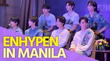FULL: Enhypen presscon in Manila; reveals BTS as their musical influence