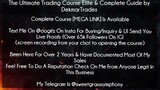 The Ultimate Trading Course Elite & Complete Guide by DekmarTrades Course download