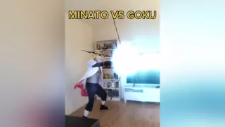 “Thank god he isn’t the smartest” 😂 minato goku naruto liveaction anime
