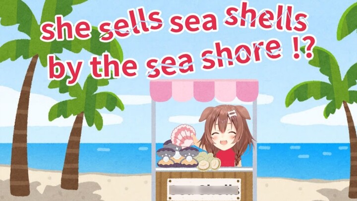 【沁英語】she sells sea shells by the sea shore??