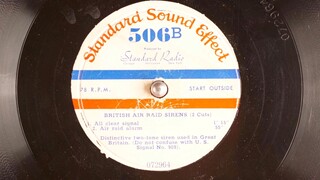 British Air Raid Sirens [ARCHIVAL SOUND]