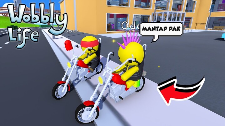 DUO KOCAK JADI GENG MOTOR RUSUH DI WOOBLY LIFE  - WOBBLY LIFE #12