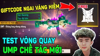 Khi Nào Ra GiftCode Hiếm ? Test Vòng Quay UMP Chế Tác Động Vật Cực Dị | THI BLUE