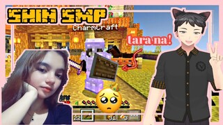 Mabilisang update sa SHIN SMP | with Charm Craft (Minecraft Pinoy Server)