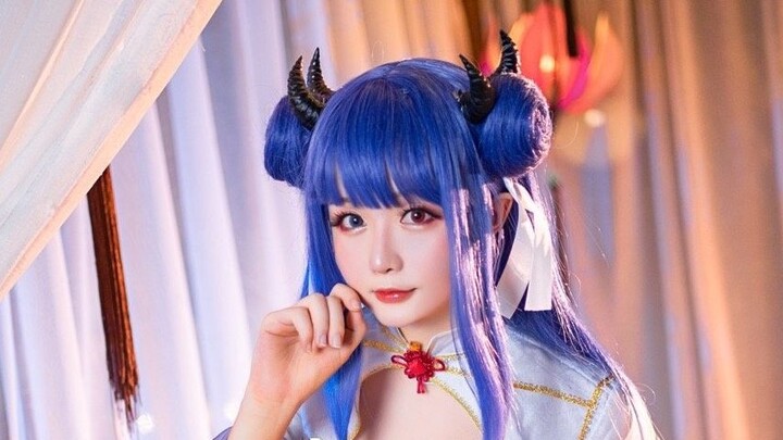 [Azur Lane cos][Star Chichi] Luan: Komandan, apakah Anda ingin menghabiskan Tanabata dengan Luan~