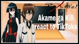 Night Raid(Akame ga Kill) react to Tik Toks