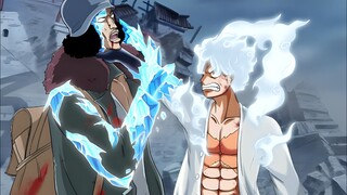 EPIC! PEMBALASAN LUFFY PADA KUZAN UTK GARP! ADMIRAL KEDUA YG DIKALAHKAN OLEH YONKOU LUFFY! ONE PIECE