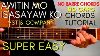 VST & Co. - Awitin Mo at Isasayaw Ko Chords (EASY GUITAR TUTORIAL) for Acoustic Cover